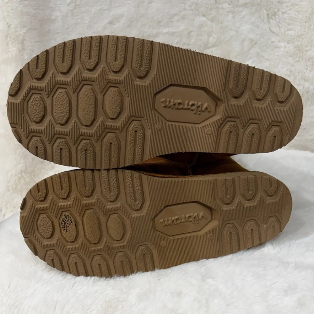 Tylie Malibu Brown and Tan Winter Boots - Picture 5 of 6